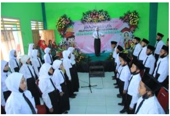 Ihtisar Sambutan Ketua Yayasan SDNU Banat-Banin dalam Acara Pelepasan Siswa Kelas VI, 20 Juni 2020