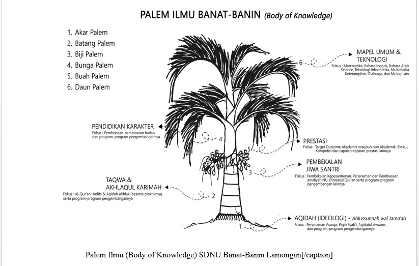 MORFOLOGI PALEM ILMU SD NU BANAT-BANIN LAMONGAN