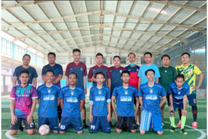 SDNU Banat-Banin dan MI Murni Sunan Drajat akrab di laga silaturrahmi futsal